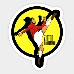 Vintage Fan Club Zlatan Ibrahimovic At Be Great Sticker